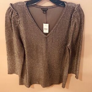 Silver Sparkle Light Sweater (NWT)